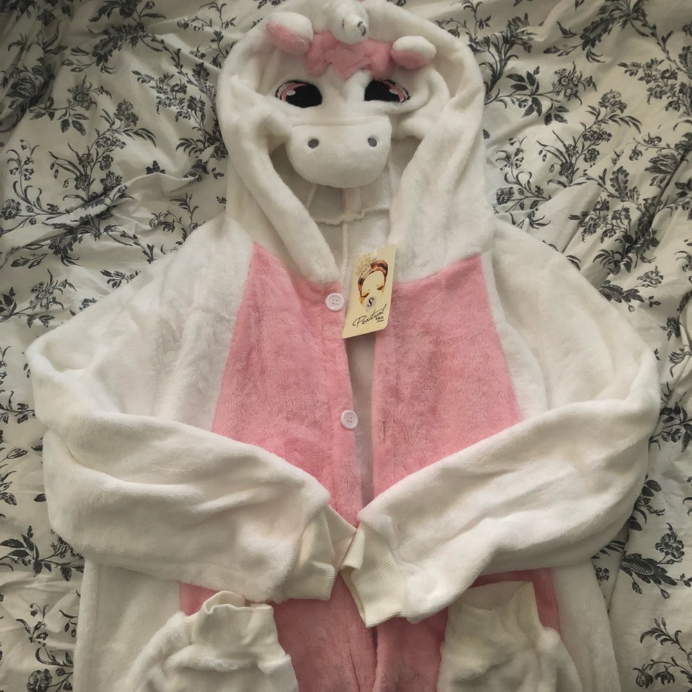 Unicorn Adult Onesie - NWT